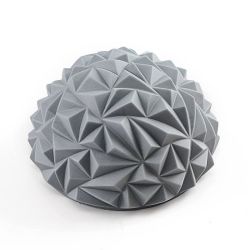 Кочка массажная надувная d=16,5 см (ПВХ) серая