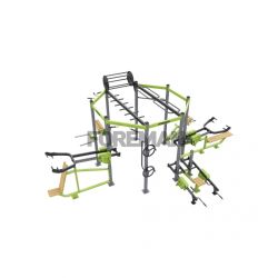 Уличная многофункциональная рама (октагон 360 градусов) FOREMAN FF-003