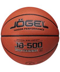 Мяч баскетбольный Jogel JB-500 №6 (ПУ) FIBA Approved