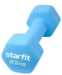 Гантель неопреновая STARFIT DB-201 2,5 кг