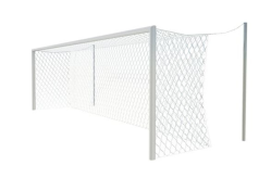 Ворота футбольные 7,32х2,44 м стальные d=89 мм стационарные №1 (разборные)