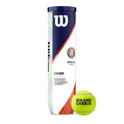 Мяч теннисный WILSON Roland Garros Clay Court ITF Approved (4 шт.) Мяч теннисный WILSON Roland Garros Clay Court ITF Approved (4 шт.)