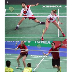 Сетка для бадминтона любитительская EL LEON DE ORO d=1,2 мм черная