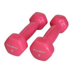 Гантели виниловые для аэробики INEX IN-VD 0,90 кг