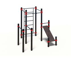 Уличный спортивный комплекс Воркаут ТС-44 89 мм