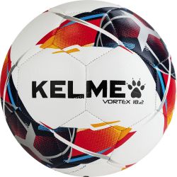 Мяч футбольный KELME Vortex 18.2 №5 (ТПУ) бело-красно-черный Мяч футбольный KELME Vortex 18.2 №5 (ТПУ) бело-красно-черный