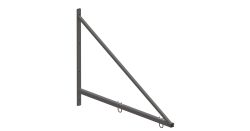 Консоль для канатов и шестов пристенная СТ-25