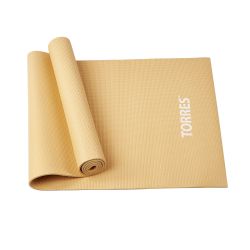 Коврик для йоги TORRES Relax 6 PVC 6 мм (бежевый) Коврик для йоги TORRES Relax 6 PVC 6 мм (бежевый)