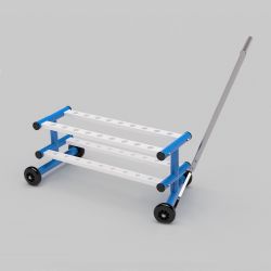 Тележка для перемещения копий