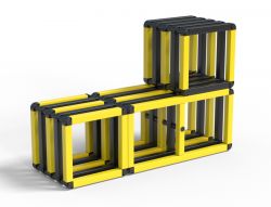 Подводная скамейка для бассейна 1500х500х1000 мм