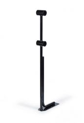 Кронштейн для хореографического (балетного) станка напольный двухрядный (черный)