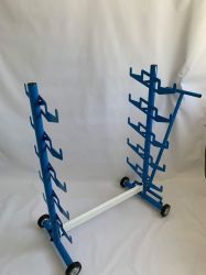 Тележка для перемещения стартовых блоков