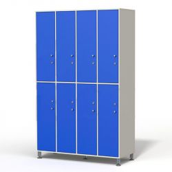 Шкаф для раздевалок ЛДСП ТС 4-9 (4 секции)