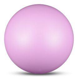 Мяч для художественной гимнастики INDIGO IN329-LIL d=19 см (сиреневый металлик)