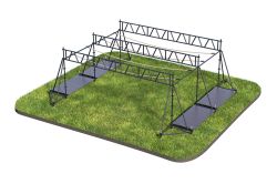 Комплекс полосы препятствий Канатная переправа