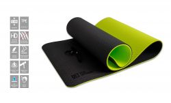 Коврик для йоги 10 мм Original FitTools FT-YGM10-TPE-BG Коврик для йоги 10 мм Original FitTools FT-YGM10-TPE-BG