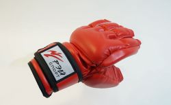 Перчатки для единоборств (иск.кожа/сетка) L