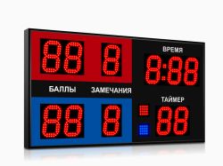 Табло для самбо 900x500 мм