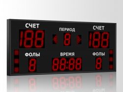 Универсальное табло 1450x600 мм R 0.5 Кд