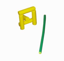 Городки пластмассовые (5шт.+2 биты)