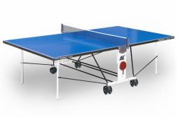 Всепогодный теннисный стол START LINE Compact Outdoor 2 LX Blue (с сеткой) Всепогодный теннисный стол START LINE Compact Outdoor 2 LX Blue (с сеткой)
