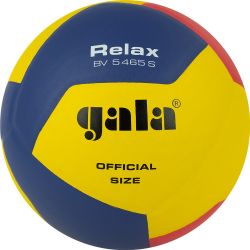 Мяч волейбольный GALA Relax 12" BV5465S №5 (ПУ) жёлто-сине-красный Мяч волейбольный GALA Relax 12" BV5465S №5 (ПУ) жёлто-сине-красный