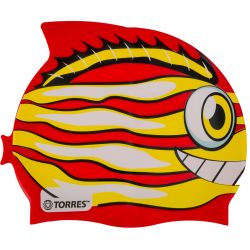 Шапочка для плавания детская TORRES Junior SW-12206RD (силикон) Шапочка для плавания детская TORRES Junior SW-12206RD (силикон)