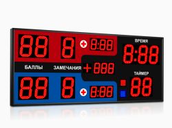 Табло для самбо 1300x550 мм Табло для самбо 1300x550 мм