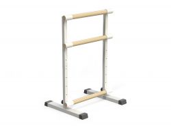 Хореографический (балетный) станок напольный трехрядный 750 мм бук