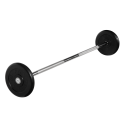 Штанга неразборная 15кг черная MB Barbell MB-BarMW-B15