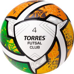 Мяч футзальный TORRES Futsal Club FS323764 №4 (ПУ)