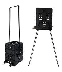 Корзина для теннисных мячей TENNIS LIFE 36 (черный)