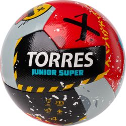 Мяч футбольный TORRES Junior-4 Super F323304 №4 (ПУ)