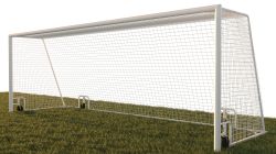 Ворота футбольные 7,32х2,44м алюминиевые (100х120мм), мобильные СТП-201 Ворота футбольные 7,32х2,44м алюминиевые (100х120мм), мобильные СТП-201
