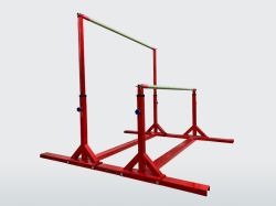 Брусья гимнастические универсальные тренировочные (стеклопластиковые жерди)