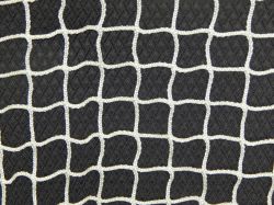 Сетка для мини-футбольных/гандбольных ворот SPORTWERK 3,0х2х1х1 м 40х40 мм безузловая 3 мм белый