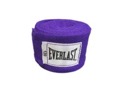 Бинт боксерский EVERLAST 3 м фиолетовый