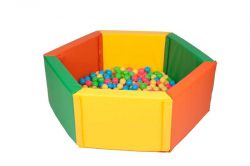 Сухой бассейн "Шестигранник" 1500х500х100мм