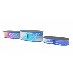 Пьедестал овальный ТС-31 1820х800х380 мм