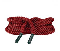 Тренировочный канат PERFORM BETTER Training Ropes 15m (12 кг) красный
