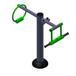 Уличный тренажер для людей с ограниченными возможностями Гантели