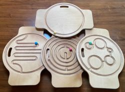 Набор "Балансировочная доска-лабиринт" (4 предмета)