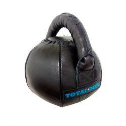 Медбол-гиря TOTALBOX ГР (нат. кожа)