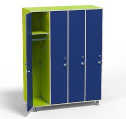 Шкаф для раздевалок ЛДСП ТС 1-27 Шкаф для раздевалок ЛДСП ТС 1-27