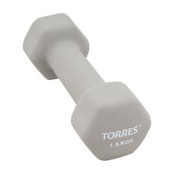 Гантель неопреновая TORRES 1,5 кг