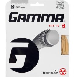 Теннисные струны GAMMA TNT2 16 (1 натяжка) Теннисные струны GAMMA TNT2 16 (1 натяжка)