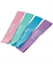 Эспандеры STARFIT ES-203 латекс (4 шт.) пастель