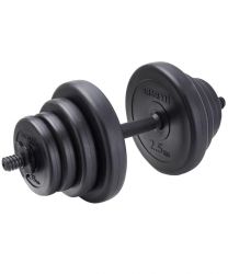 Гантель разборная пластиковая BASEFIT DB-717 11,5 кг