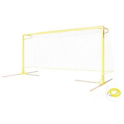 Ворота для пляжного футбола 5,5х2,2 м алюминиевые 100х120 мм стационарные SPORTWERK (SpW-AG-550-1P)