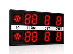 Табло для большого тенниса 900х500 мм R 0.5 Кд